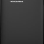 Wd Elements 2 Tb Wired External Hard Disk Drive (Hdd)(Black)