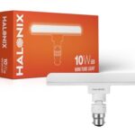 Halonix 10 Watts B22D Led Bulb Tube Light Cool White, Pack Of 1, T-Bulb