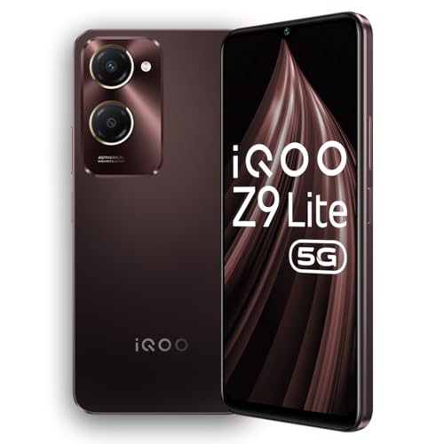 Iqoo Z9 Lite 5G (Mocha Brown, 4Gb Ram, 128Gb Storage) | Dimensity 6300 5G | 50Mp Sony Ai Camera | Charger In The Box | Rs 1000 Off On All Bank Cards