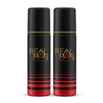 Fogg Men Realman Aerosol Deodorant, 400Ml (Pack Of 2) – Fresh Mood