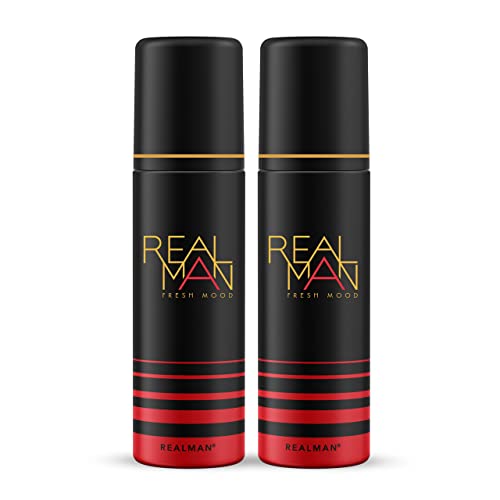 Fogg Men Realman Aerosol Deodorant, 400Ml (Pack Of 2) – Fresh Mood