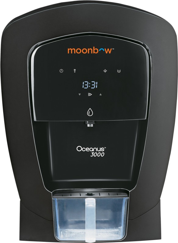 Moonbow Oceanus 3000 7 L Ro + Uv + Uf Water Purifier(Black)