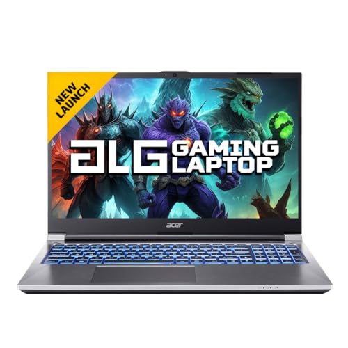 Acer Alg Gaming Laptop 12Th Gen Intel Core I5 Processor (16Gb Ram/512Gb Ssd/6Gb Rtx3050/144Hz/Win11Home/Wifi 6) Al15G-52, 39.62Cm (15.6″) Full Hd, Premium Metal Body, Steel Gray, 1.99Kg