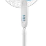 Orient Electric Stand 82 400 Mm 3 Blade Pedestal Fan(Energy Saving | Blue | Pack Of 1)