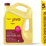 Jivo Cold Pressed Pure Cooking Mustard Oil Can(5 L)