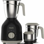 Philips By Phlips Daily Collection 750 W Mixer Grinder(Hl7756/01 | 3 Jars | Black)