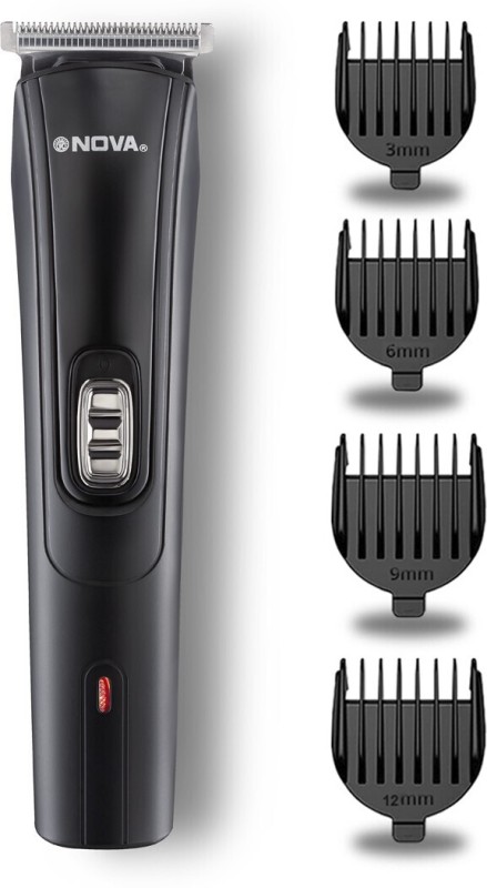 Nova Nht 1039 Usb Trimmer 45 Min  Runtime 4 Length Settings(Black)