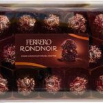 Ferrero Rocher Rondnoir Dark Chocolate Pearl Center Truffles 14Pcs 138G Truffles(138 G)