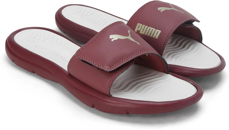 Puma Women Slides(Purple , 7)