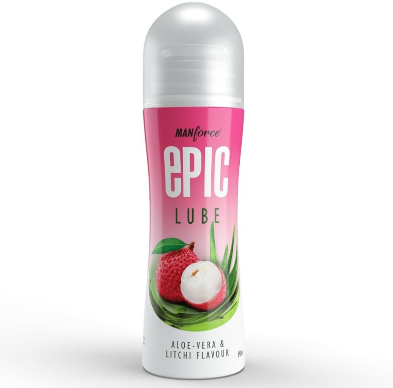 Manforce Epic Aloe-Vera & Litchi Lube| Water-Based Lubricant(60 Ml)