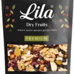 Lila Dry Fruits Trail Mix | Mixed Nuts & Berries | Mixture Of Cashew, Almonds, Walnuts, Blueberries, Cranberries, Golden Raisins, Black Raisins| Premium Quality| Healthy Snacking| 1Kg(1 Kg)