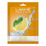 Lakmé Lakme Blush & Glow Lemon Sheet Mask, 25 Ml