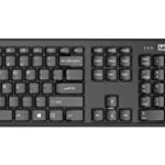 Lenovo 100 Wireless Keyboard And Mouse Set, Ambidextrous 1000 Dpi Mouse Optical Sensor, Upto 3M Clicks, Ultra Slim Water Resistant Keyboard, 2.4 Ghz Wireless Nano Usb, Upto 1Yr Battery Life Gx30L66303