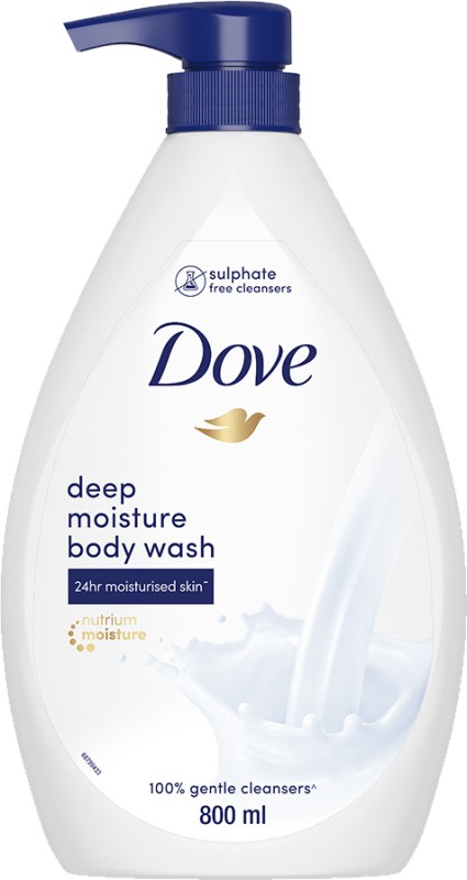 Dove Deep Moisture Body Wash With Sulphate Free Cleansers(800 Ml)