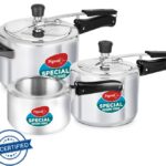 Pigeon Special 2 L, 3 L, 5 L Inner Lid Pressure Cooker(Aluminium)