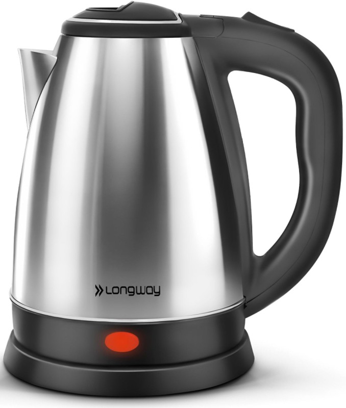 Longway Kestro 1500 W With Stainless Steel Body For Boiling Electric Kettle(2 L, Black)