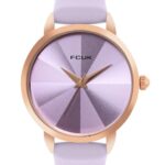 Fcuk Analog Purple Dial Women’S Watch-Fk00037C