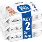 Evelance Soft Cleansing Baby Wipes| 72 Pieces | Buy 2 Get 1 Free | Pack Of 3(216 Wipes)