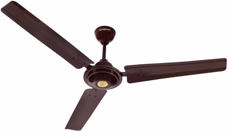 Digismart Apsra 390 Rpm High Speed Bee Approved With 5 Star 1200 Mm 3 Blade Ceiling Fan(Energy Saving | Brown | Pack Of 1)