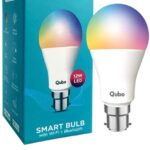 Qubo 12W B22 Led Wi-Fi Bt 16 Million Colours Voice Control Alexa Ok Google Smart Bulb