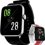 Lifelong Muse Smart Watch With Bt Calling|1.91″ Display|Ai Voice Assistant Smartwatch(Multicolor Strap, Additional Free Strap)