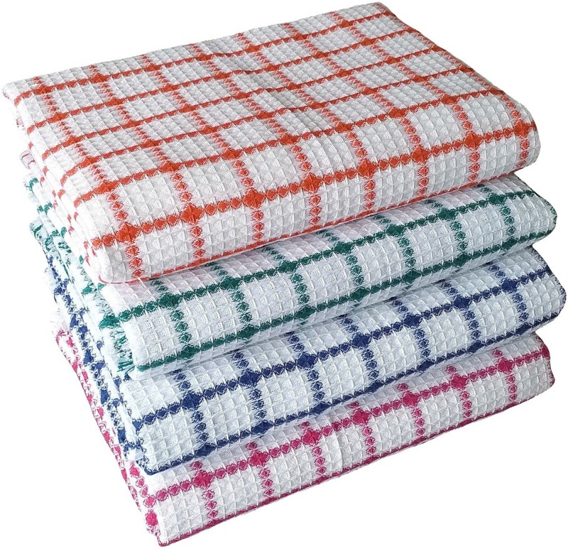 Flipkart Smartbuy Cotton 300 Gsm Bath, Beach, Hair Towel Set(Pack Of 4)