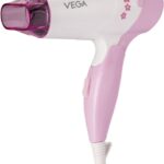 Vega Insta Glam Hair Dryer(1000 W, Pink, White)