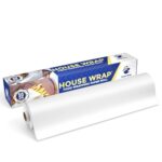 House Wrap 50 Meters Food Wrapping Paper Roll – Premium Non-Stick Butter Paper Roll For Roti | Family Pack Food Wrapping Paper | Chemical Free,Oil Proof, Non Stick Paper