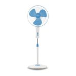 Anchor By Panasonic Fancy Wide 400Mm Pedestal Fan | 400 Mm Oscillation Fan For Home (2 Yrs Warranty) (Blue, ‎14148Bl)