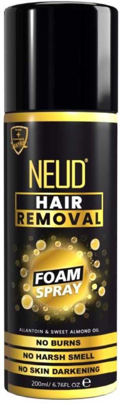 Neud Hair Removal Foam Spray With No Burns, Harsh Smell Or Skin Darkening – 1 Pack Spray(200 Ml)