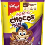 Kellogg’S Multigrain Chocos Moons & Stars | High Calcium, Protein, Fibre | Kids Breakfast Pouch(1200 G)