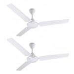 Havells Pacer 1200Mm 2 Stars Energy Saving Ceiling Fan (Elegant White, Pack Of 2)