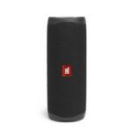 Jbl Flip 5 Wireless Portable Bluetooth Speaker, Signature Sound With Powerful Bass Radiator, Vibrant Colors With Rugged Fabric Design, Party Boost, Ipx7 Waterproof & Type C (Without Mic, Black)