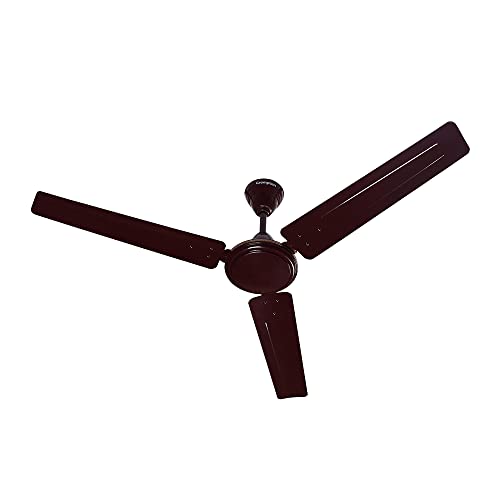 Crompton Surebreeze Sea Sapphira 1200 Mm Ceiling Fan For Home | Bee Star Rated Energy Efficient Fan | Superior Air Delivery | Highspeed | 2 Years Warranty | (Lustre Brown), Pack Of 1