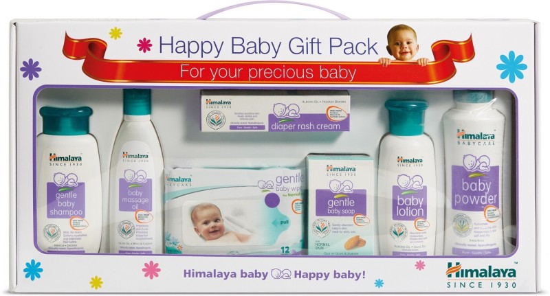 Himalaya Happy Baby Gift Pack ( 7 In 1)(Blue)