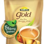 Tata Tea Gold With 15% Long Leaves Black Tea Pouch(750 G)