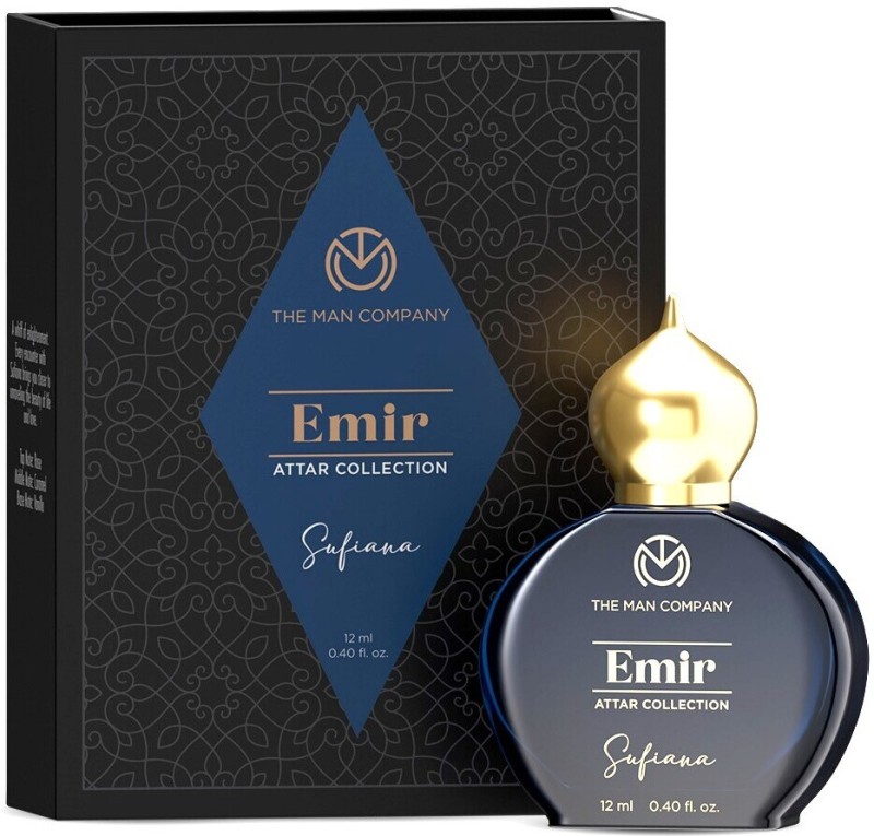 The Man Company Alcohol-Free Attar Perfume For Men – Sufiana Emir Collection | Long-Lasting Floral Attar(Floral)