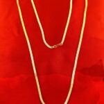 Manohar 21 Inches, Chain For Women Gold,Golden Chain For Men,Necklace Chain For Girls Gold-Plated Plated Brass Chain