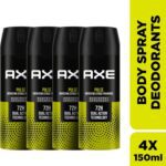 Axe Pulse_Body Spray Body Spray  –  For Men(150 Ml, Pack Of 4)