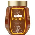 Sano Pure Honey 500G (Pack Of 1) | 100% Pure, Natural, And Unadulterated | Naturally Rich In Antioxidants | No Sugar Adulteration