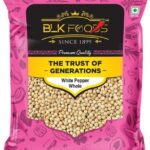 Blk Foods Select White Pepper Whole (Safed Mirch Sabut)(200 G)