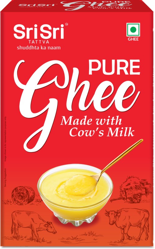 Sri Sri Tattva Pure Ghee | Made With Cow’S Milk 1 L Box