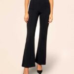 Yozo Regular Fit Women Black Trousers