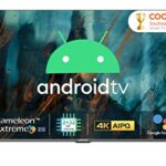 Coocaa 108 Cm (43 Inches) Frameless Series 4K Ultra Hd Smart Certified Android Ips Led Tv 43S6G Pro (Black)
