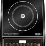 Rezek 2000 W Induction Cooktop Push Button(Black, 2000 Watt Induction Cooktop With Auto Shut-Off & Over-Heat Protection)