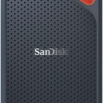 Sandisk E61/1050 Mbs/Window,Mac Os,Android/Portable,Type C Enabled/5 Y Warranty/Usb 3.2 2 Tb Wired External Solid State Drive (Ssd)(Black, Red, Mobile Backup Enabled)