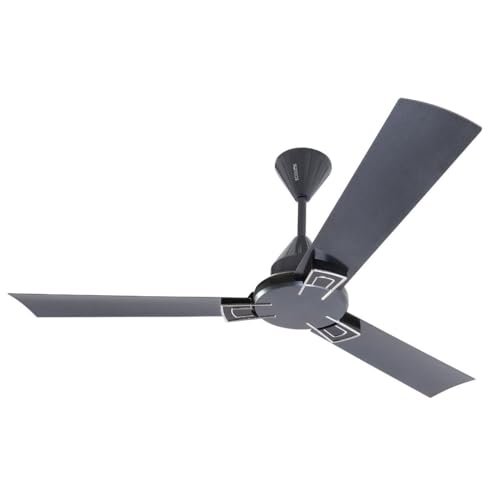 Ecolink Airozephyr 1200Mm Decorative Ceiling Fan|Bee 1 Star Rated Energy Efficient Ceiling Fan|Superior Air Delivery (Oyester Grey)