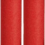 Amazon Brand – Solimo Stainless Steel Fridge Water Bottle | 1000 Ml | Textured Red Finish (Set Of 2)