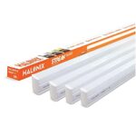 Halonix 20-Watt Led Batten/Tubelight | Streak Square 4-Ft Led Batten For Living Room & Bedroom | Cool Day Light, Pack Of 4