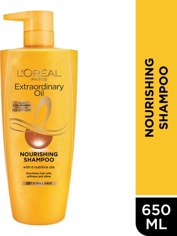 L’Oréal Paris Extraordinary Oil Nourishing Shampoo For Dry Hair(650 Ml)